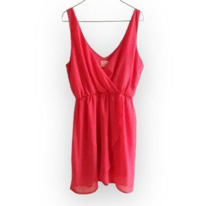 Pins & Needles Bright Pink Red Summer Dress